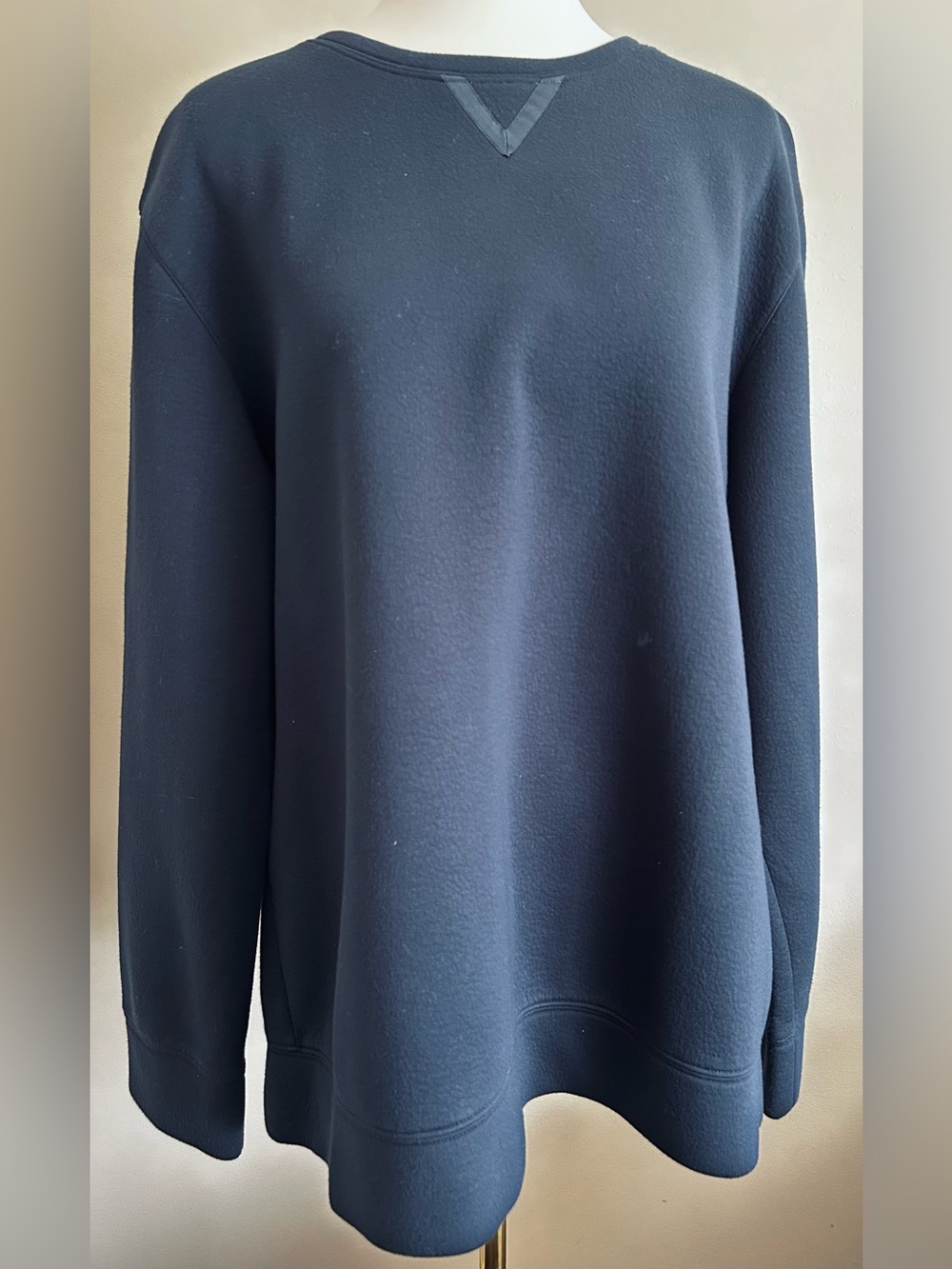 Helmut Lang Navy Italian Modal Sweatshirt - Made in USA - Unisex